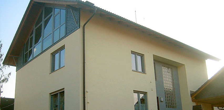 Fassadenneugestaltung